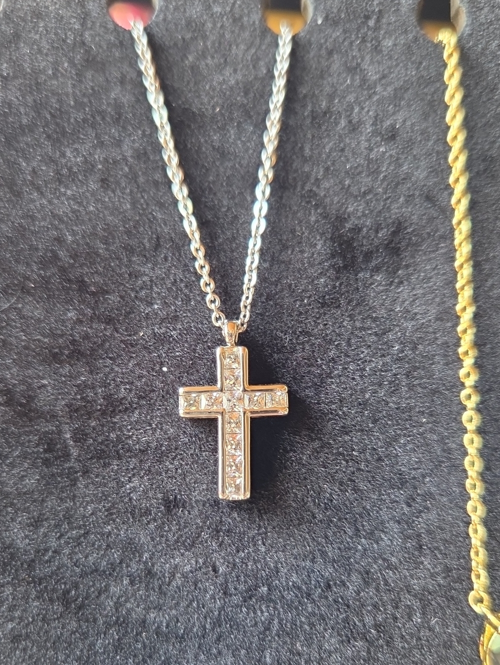 Park Lane Glory Silver Cross Necklace- Vaulted Item